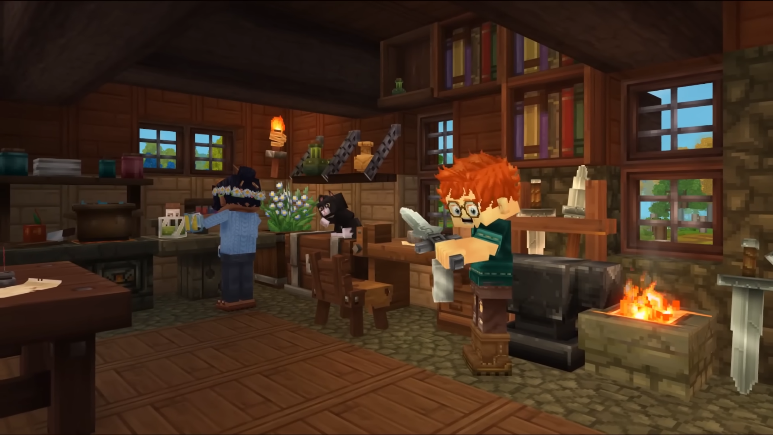 Hytale Image with Player (Trailer Style)